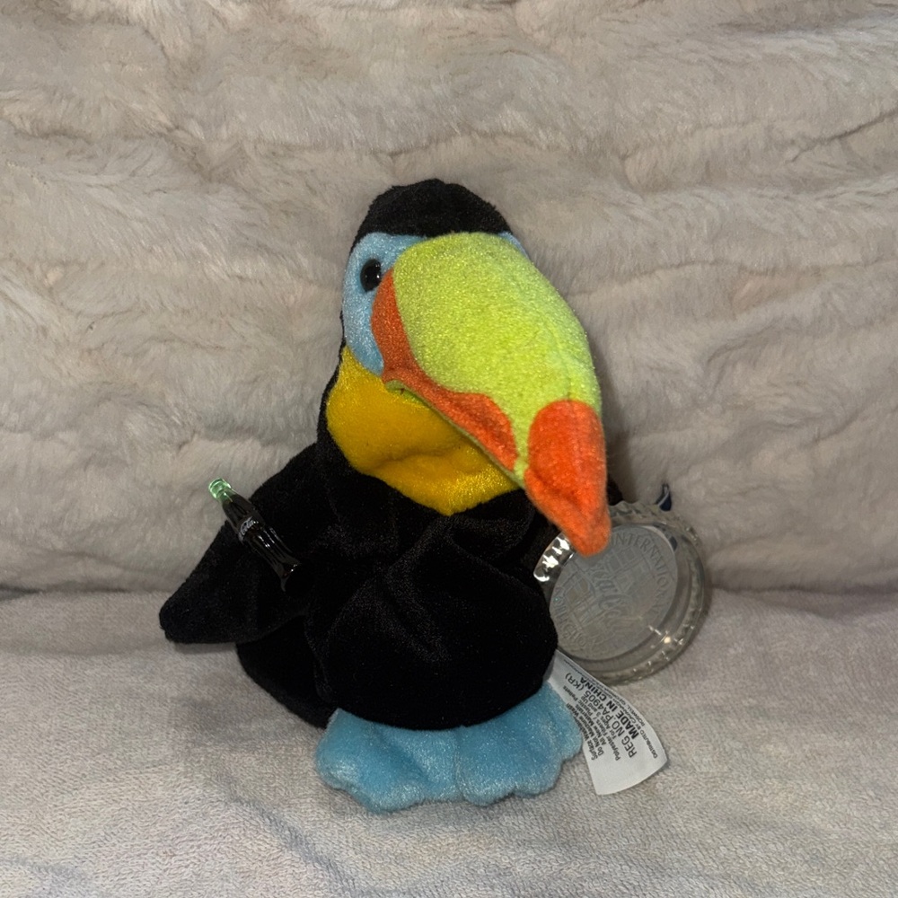Vintage Coca Cola Beanie Baby
